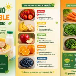 Healthy School Breakfast Triptych