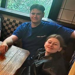Before - Enhanced Couple Photo