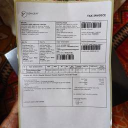 Tax Invoice Price Edit