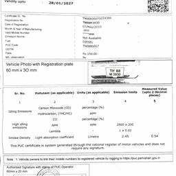 PUC Certificate Date Edit