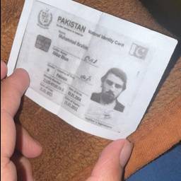 Antes - Mejora de Foto de Documento de Identidad