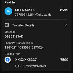 PhonePe Payment Screenshot Edit