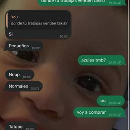 Antes - Editar Data no Chat do WhatsApp