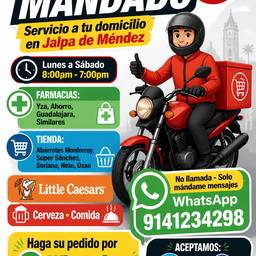 Moto Delivery Service Flyer