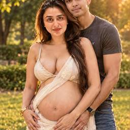 Maternity Couple Portrait