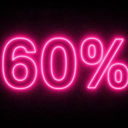 Neon Glow 60% Text