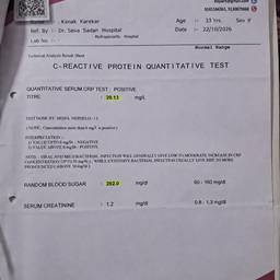 Medical Lab Report Edit