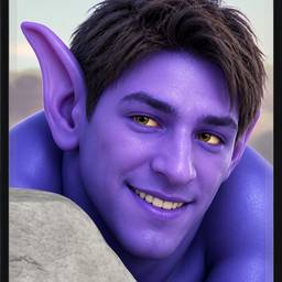 Purple Elf Face Swap