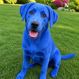 Blue Labrador Portrait