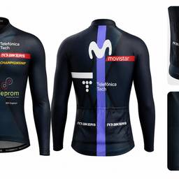 After - Cycling Jersey 3D Mockup