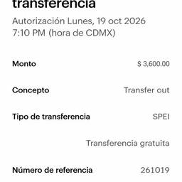 Bank Transfer Receipt Edit