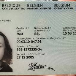 Belgian ID Year Edit