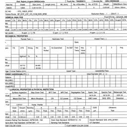 Steel Test Certificate Date Edit