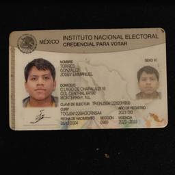 Before - Driver's License Card Edit