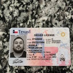 Depois - Editar endereço na carteira de motorista do Texas