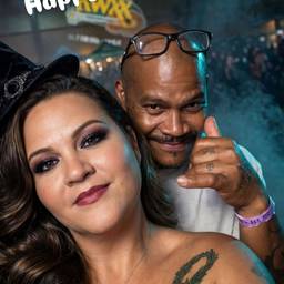 Avant - Costume de couple effrayant pour Halloween