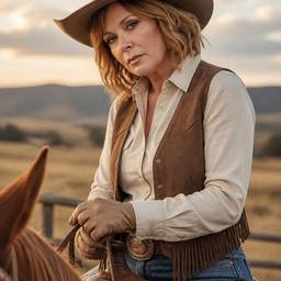 After - Western Horseback Riding Edit