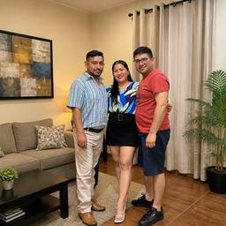 After - Group Photo in Living Room