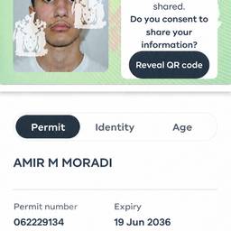 Après - Modifier la date sur le permis de conduire
