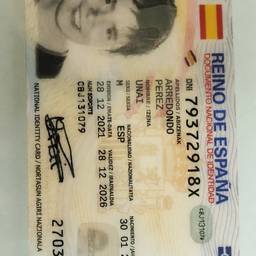 Spanish DNI Year Change