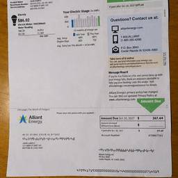 Edit Utility Bill Date