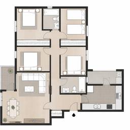 Modern Floor Plan Design