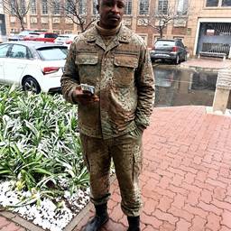 Nachher - Südafrika Militäruniform