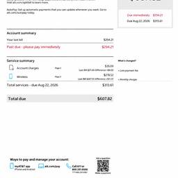 Edit Name and Date on Bill
