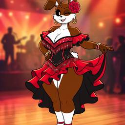 After - Flamenco Dancer Character Art