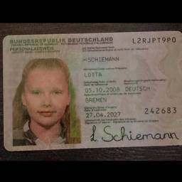 German ID Card Date Edit