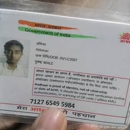 Aadhaar Card Year Edit