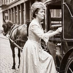 Vintage Carriage Portrait Edit