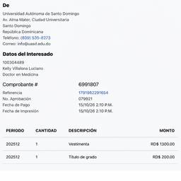 Payment Receipt Date Edit