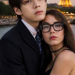 Paris Couple Portrait