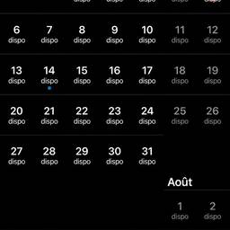 Depois - Adicionar Texto ao Calendário