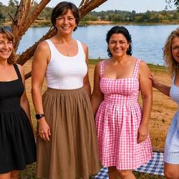 Después - Cambio de color de la ropa en foto grupal