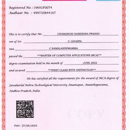 Before - Certificate Text Edit