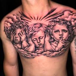 Antes - Fusionar Fotos de Tatuajes