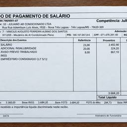 Before - Payroll Slip Edit