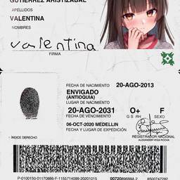 After - Anime ID Card Edit