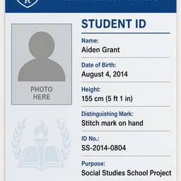 Student ID Card Design