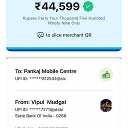 Paytm UPI Receipt Edit