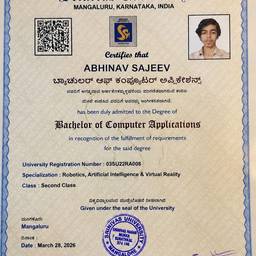 Degree Certificate Name Change