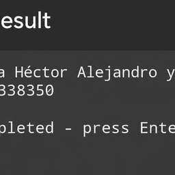 Compile Result Name Edit