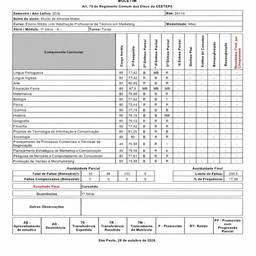 Après - Modifier la note du bulletin scolaire
