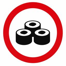 Sushi UK Road Sign