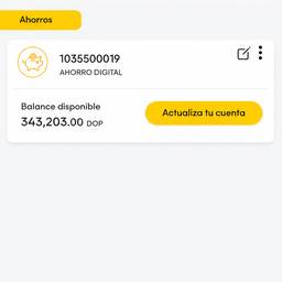 Après - Modification du solde dans l'application bancaire