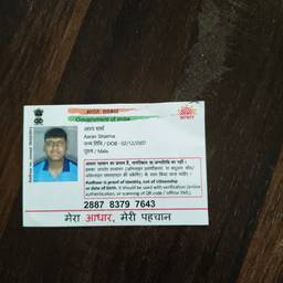 Aadhaar DOB Year Edit