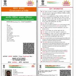 Aadhaar Card Year Edit