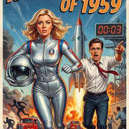 Retro Sci-Fi Movie Poster